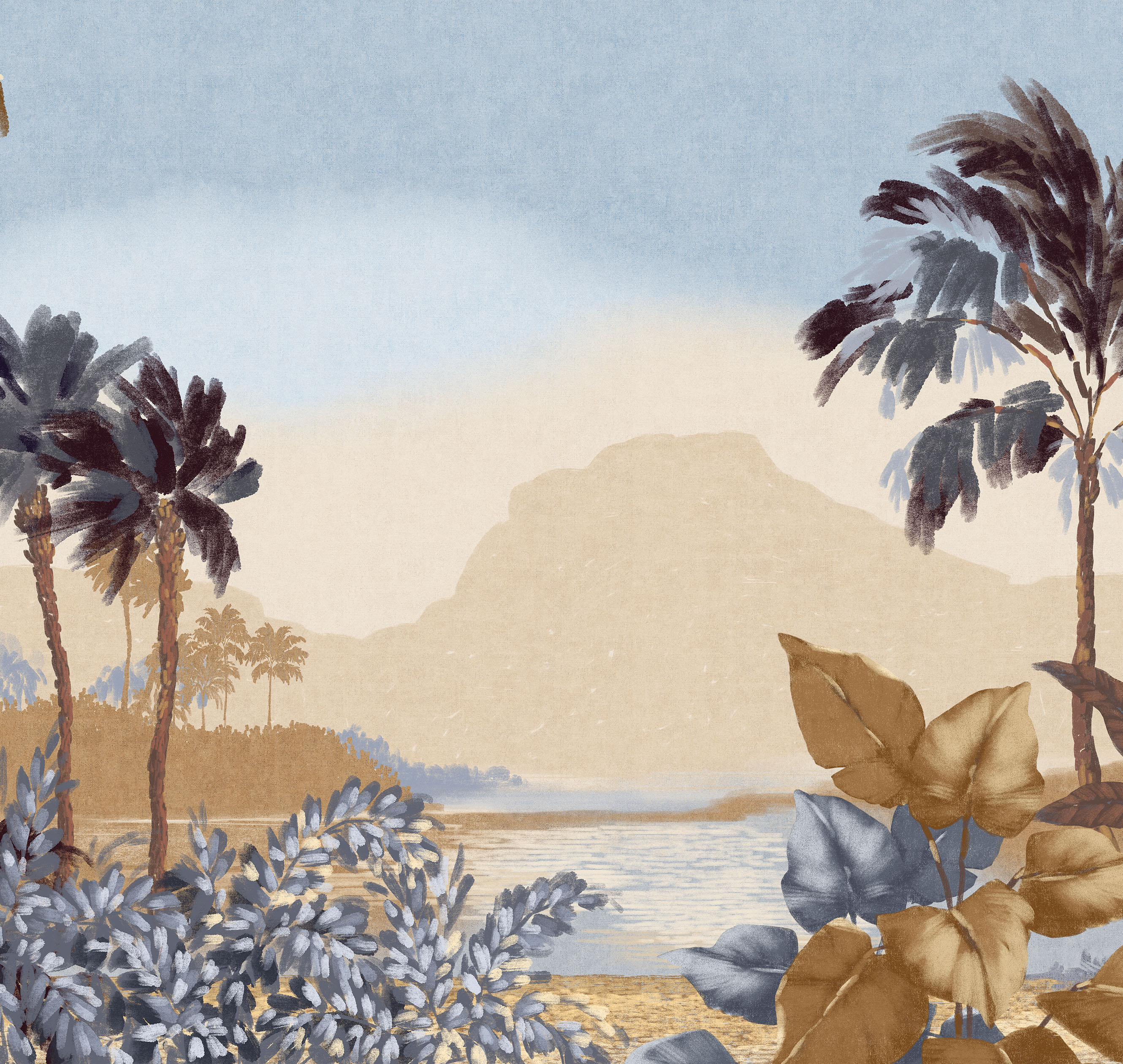 Панно Loymina Пейзаж 2 Мадагаскар ART21 004 3×5